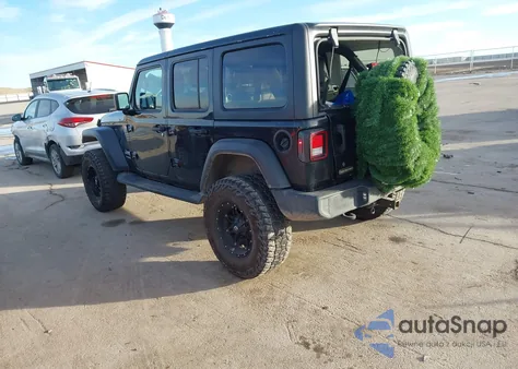 2020 Jeep Wrangler Unlimited Freedom 4X4 z USA, uszkodzony, nr VIN 1C4HJXDG9LW250435